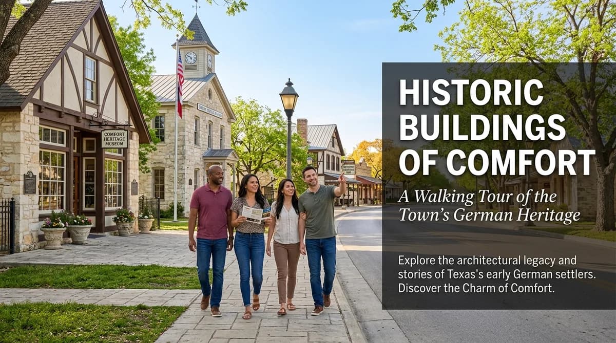 Historic Buildings of Comfort: A Walking Tour of the Town's German Heritage