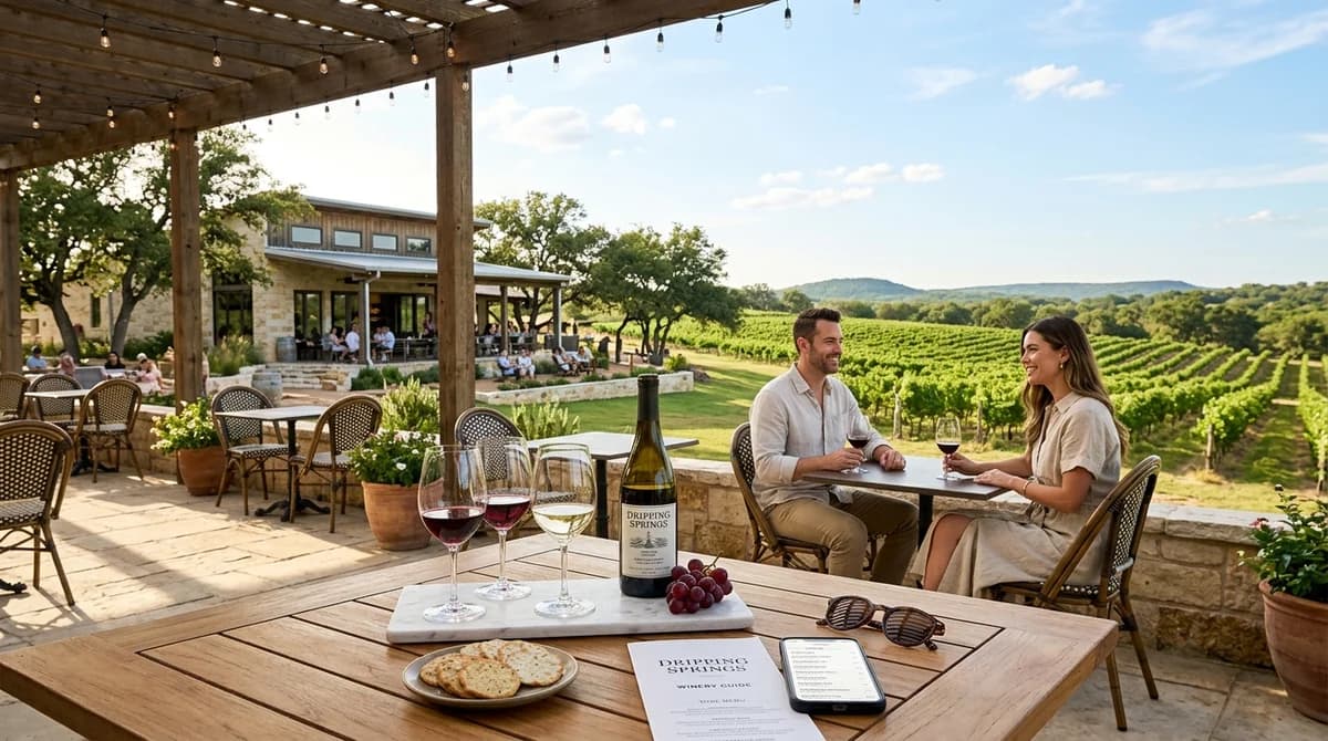 Local Wineries Around Dripping Springs Worth a Visit