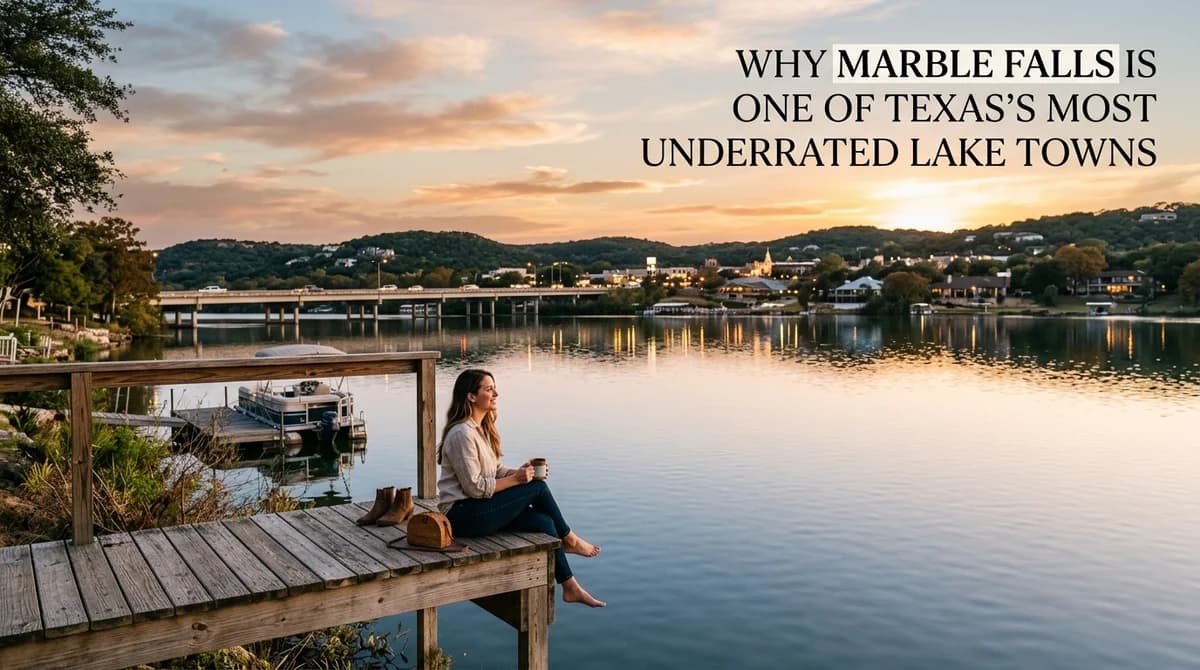 Why Marble Falls Is One of Texas's Most Underrated Lake Towns