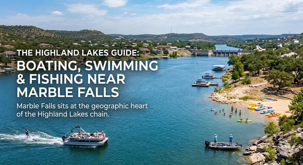 The Highland Lakes Guide: Boating, Swimming & Fishing Near Marble Falls