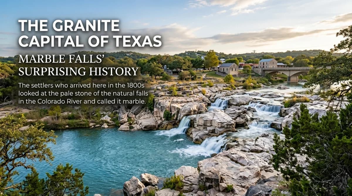The Granite Capital of Texas: Marble Falls' Surprising History