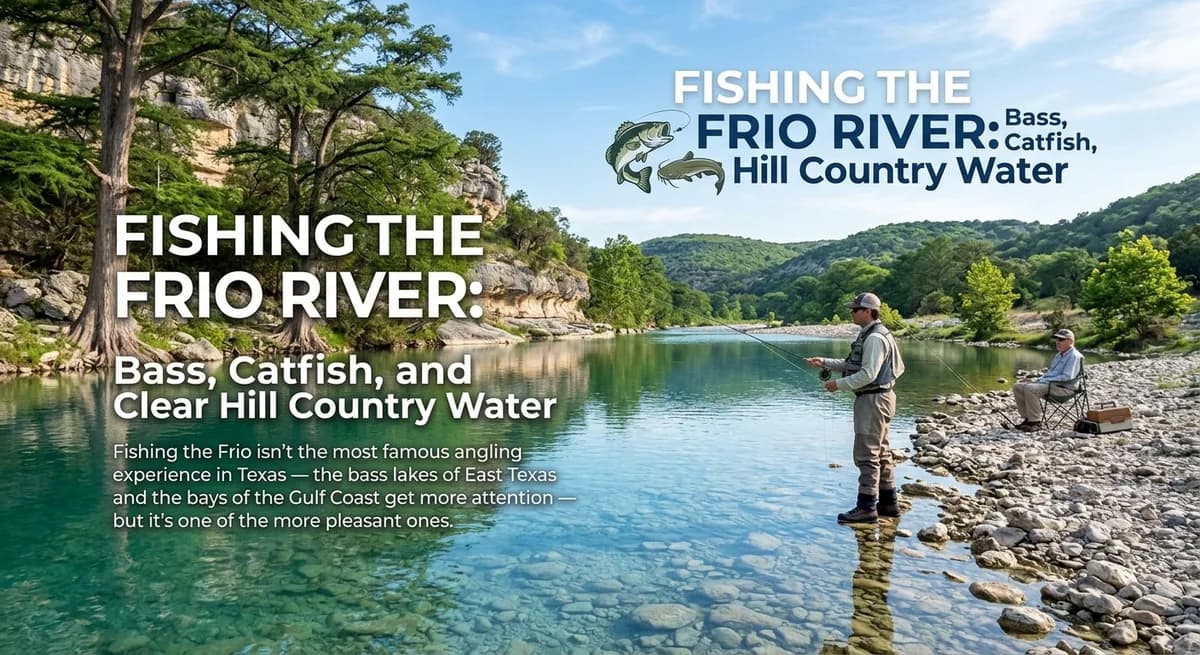 Fishing the Frio River: Bass, Catfish, and Clear Hill Country Water