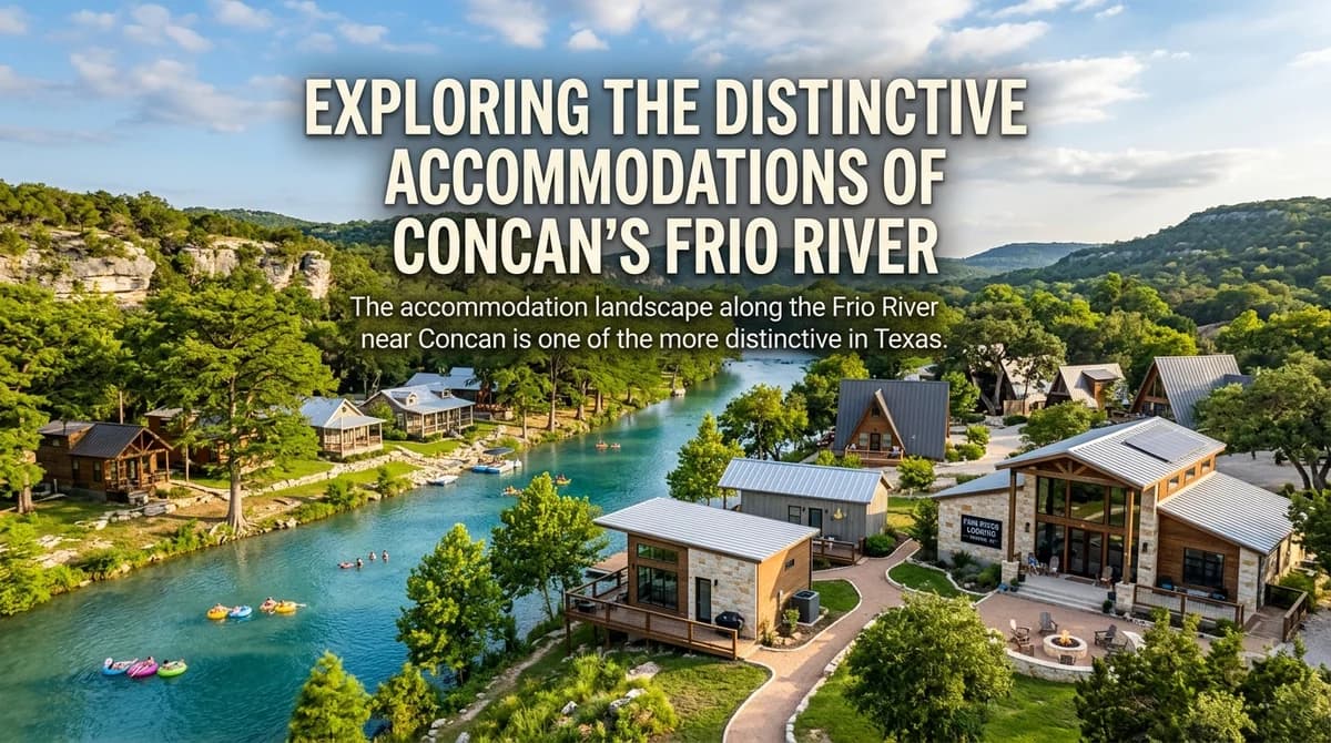 Staying on the Frio: Lodges, Cabins, and Camps Near Concan