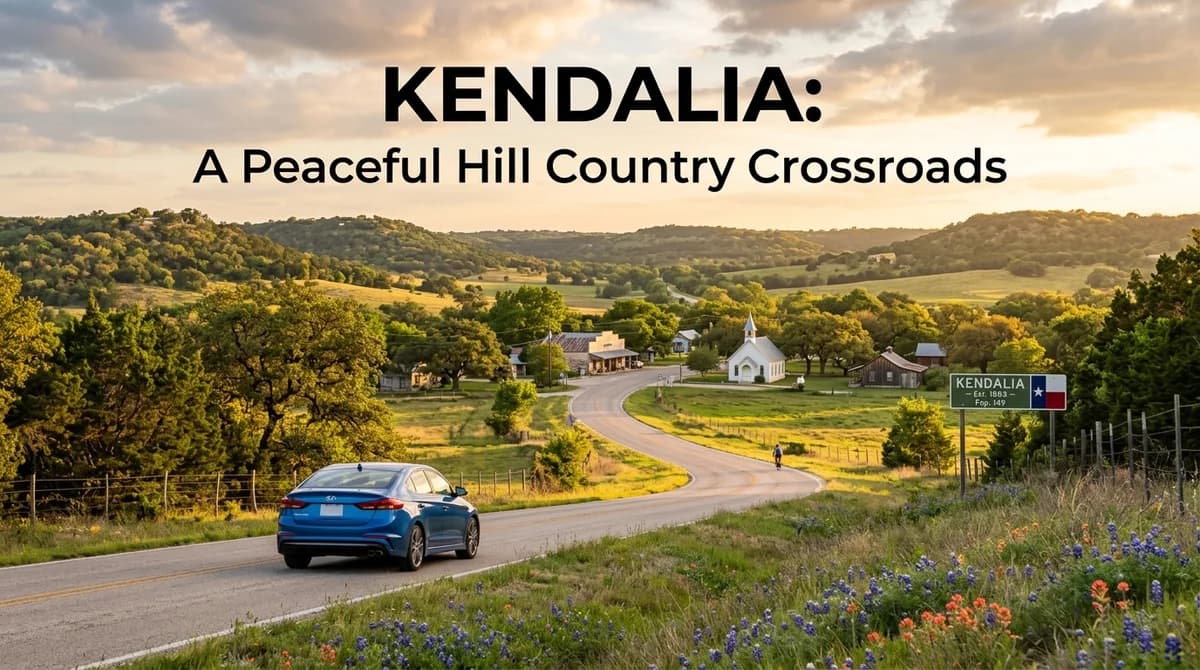 Kendalia: A Peaceful Hill Country Crossroads