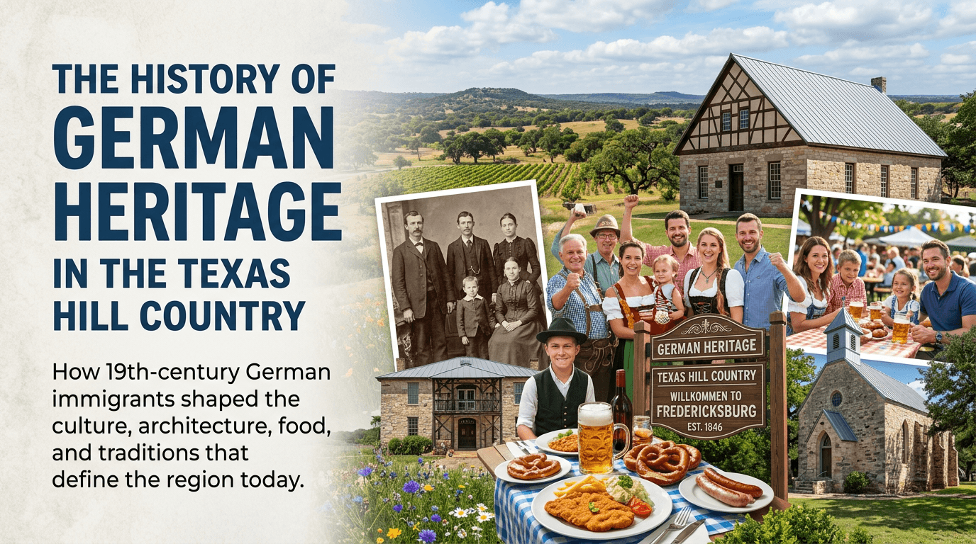 The History of German Heritage in the Texas Hill Country